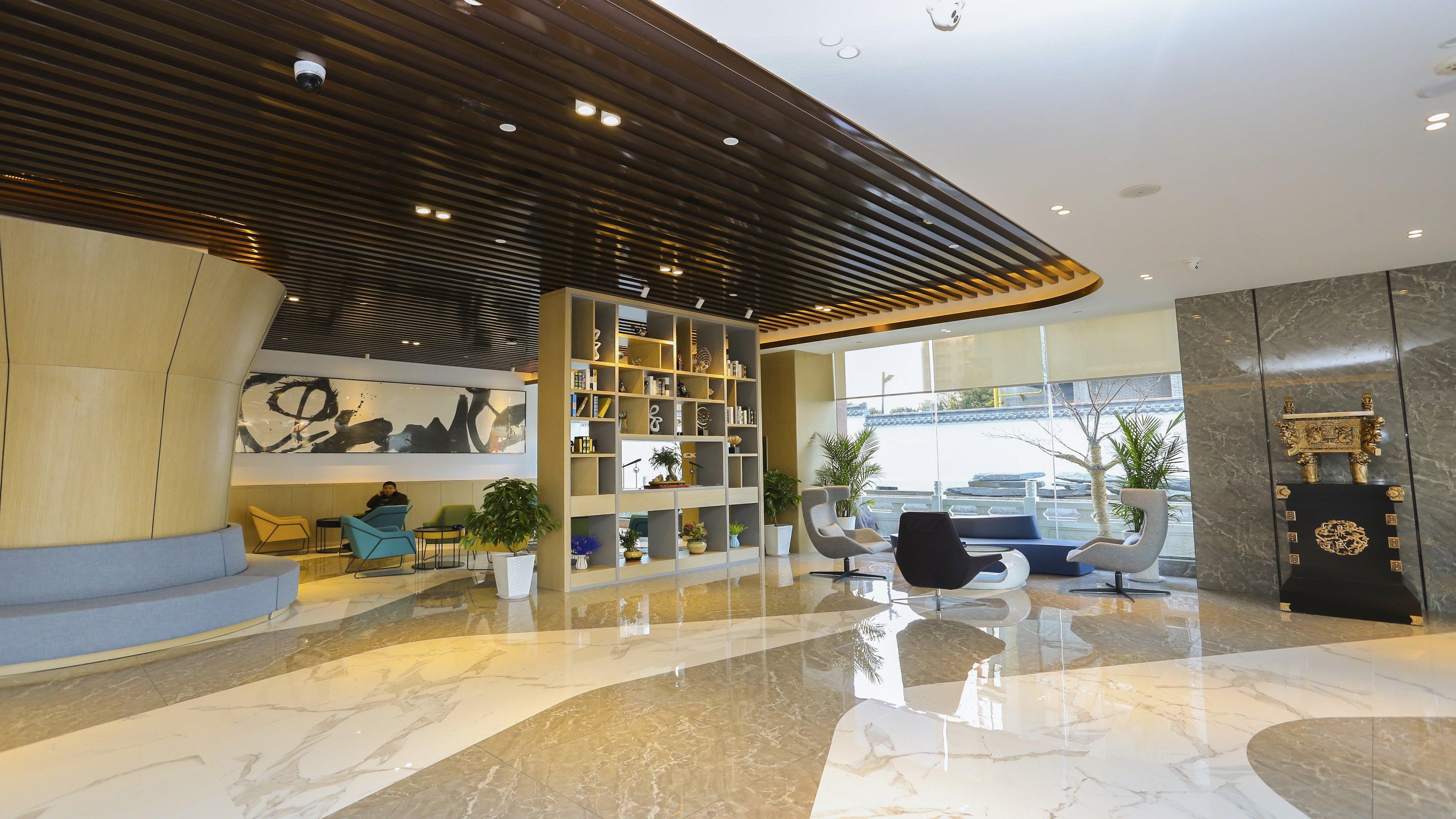 Holiday Inn Express Linyi Riverside By Ihg Esterno foto