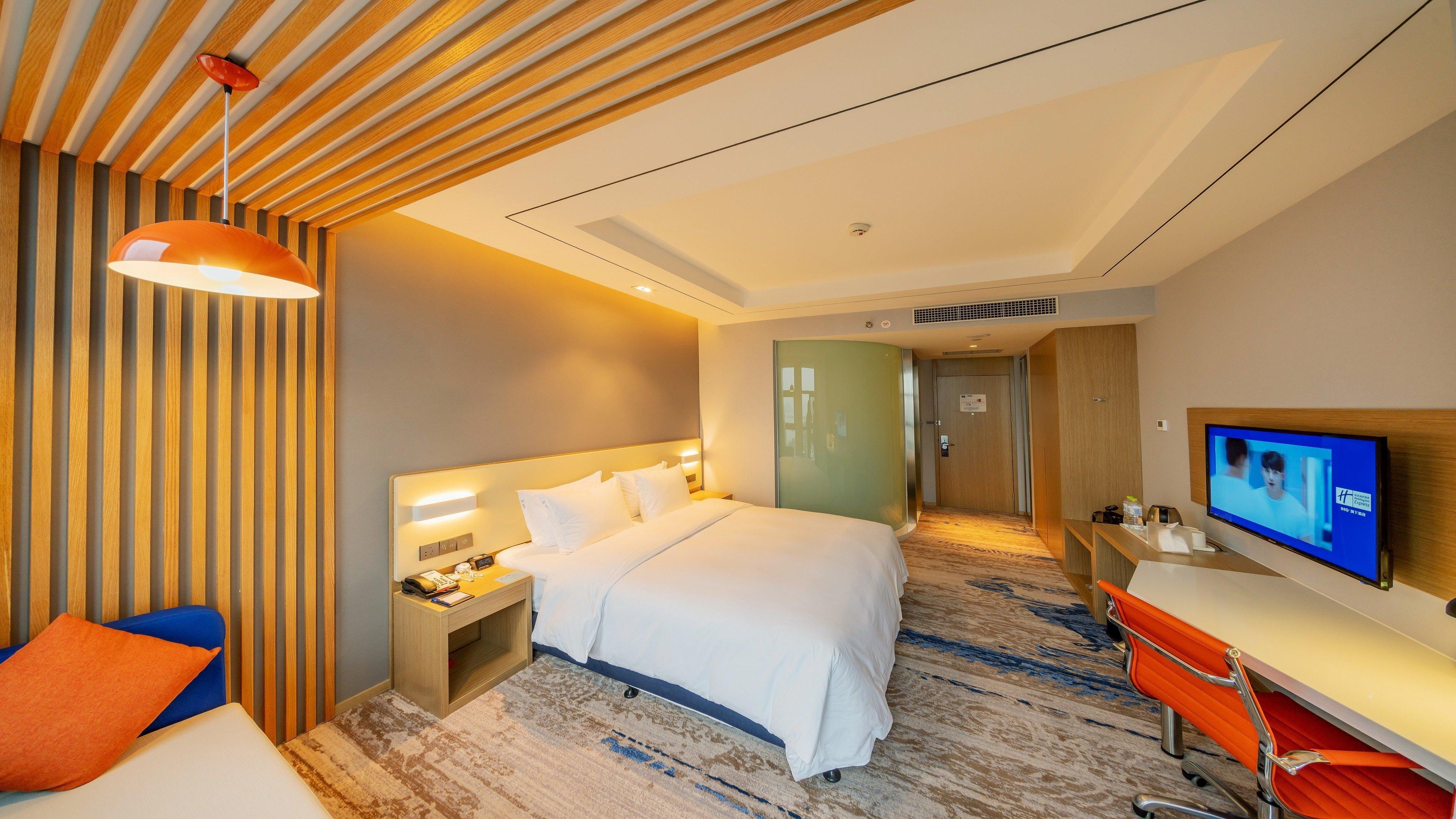 Holiday Inn Express Linyi Riverside By Ihg Esterno foto